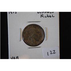 1915 Buffalo Nickel; VG8; EST. $6-10