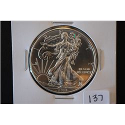 2012 Silver Eagle $1; EST. $35-40