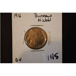 1916 Buffalo Nickel; G4; EST. $6-10