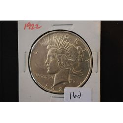 1922 Peace $1; EST. $40-60