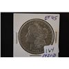 Image 1 : 1921-D Silver Morgan $1; EF45; EST. $30-40