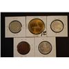 Image 2 : California State Tokens; Lot of 5; EST. $10-15