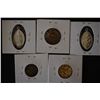 Image 2 : Religious Charm Tokens; Various Saints & Churches; Lot of 5; EST. $10-20