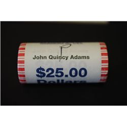 US John Quincy Presidential $1 Shot Gun Roll; Philadelphia Mint; EST. $30-40