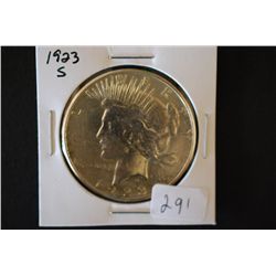 1923-S Peace $1; EST. $30-60