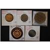 Image 1 : Texas State Tokens; Lot of 5; EST. $10-20