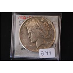 1922-S Peace $1; EST. $30-40