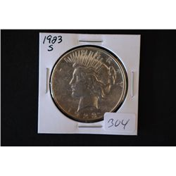 1923-S Peace $1; EST. $30-50