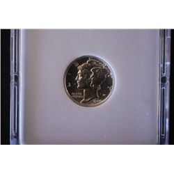 1940-D Mercury Dime; MCPCG Graded MS62; EST. $5-10