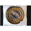 Image 1 : Bally's Las Vegas NV Limited Edition Two-Tone $10 Gaming Token; .999 Fine Silver .60% Oz. ASW; EST. 