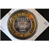 Image 2 : Bally's Las Vegas NV Limited Edition Two-Tone $10 Gaming Token; .999 Fine Silver .60% Oz. ASW; EST. 