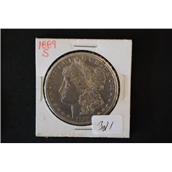 1889-S Silver Morgan $1; EST. $80-90