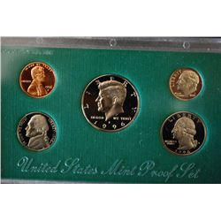 1996-S US Mint Proof Set; EST. $5-10