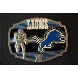 Detroit Lions Belt Buckle; EST. $10-20