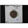 Image 1 : 1917 Buffalo Nickel; G4; EST. $5-10