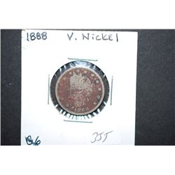 1888 V-Nickel; G6; EST. $15-40