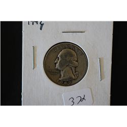 1942 Washington Quarter; EST. $10-15