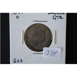 1899-O Barber Quarter; G03; EST. $10-25