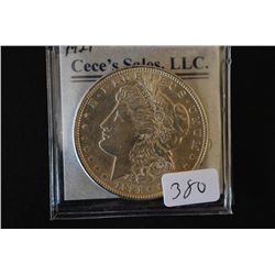 1921 Silver Morgan $1; EST. $40-60