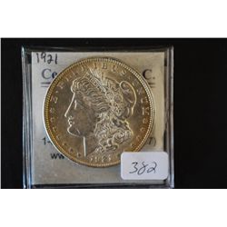 1921 Silver Morgan $1; EST. $40-60