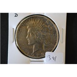 1923-D Peace $1; EST. $35-50