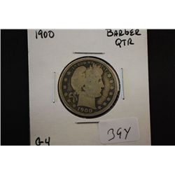 1900 Barber Quarter; G4; EST. $8-15