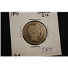 Image 1 : 1893 Barber Quarter; G4; EST. $8-15