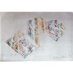 Malcolm Morley, Miami Silver, Signed Lithograph