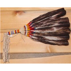 Crow Peyote fan