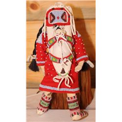 Doll carrying a cradleboard