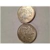 Image 1 : Two 1921 Silver Morgan Dollars