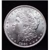 Image 1 : 1881 s CH BU Morgan Dollar