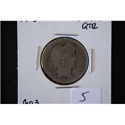 1903 Barber Quarter; G03; EST. $8-15