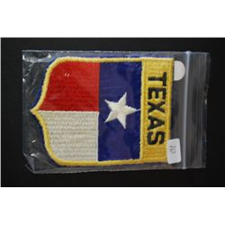 Texas Sew-On Patch; EST. $5-10
