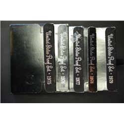 1976-S (2), 1977-S, 1978-S & 1979-S US Mint Proof Set; Lot of 5; EST. $30-45