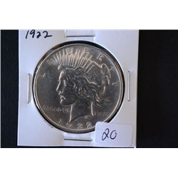 1922 Peace $1; EST. $30-50