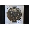 Image 1 : 1922-D Peace $1; EST. $30-60