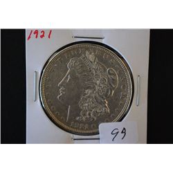 1921 Silver Morgan $1; EST. $25-40