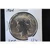 Image 1 : 1924 Peace $1; Imp. Cleaned; EST. $25-40