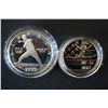 Image 1 : 1992-S US Olympic Commerative $1 Proof & 1992-S US Olympic Commerative Half Proof; CLAD; EST. $30-45