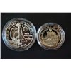 Image 2 : 1992-P Columbus Quincentenary Commerative $1 Proof; 90% Silver .76 Oz. & 1992-S Columbus Quincentena