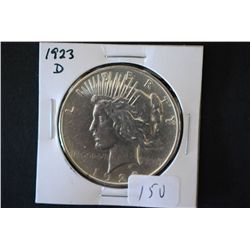1923-D Peace $1; EST. $30-60