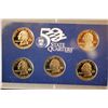 Image 2 : 1999-S US Mint State Quarter Proof Set; EST. $5-10