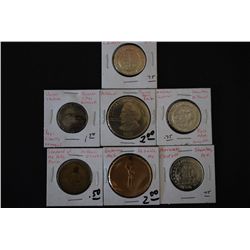Various Missouri State Tokens; Lot of 7; EST. $5-10