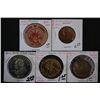 Image 1 : Various New York Tokens; Lot of 5; EST. $5-10