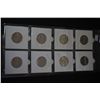Image 2 : 1999-D Connecticut State Quarter; Lot of 8; EST. $4-8