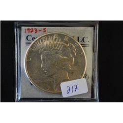 1923-S Peace $1 EST. $40-60
