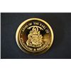 Image 2 : The Tower Mint "Glamis Castle" Token; 22K Gold Plated