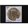 Image 1 : 1923-S Peace $1; Imp. Cleaned; EST. $25-40