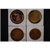 Image 2 : Lot of Five Various Tokens from Michigan; Est. 10-15